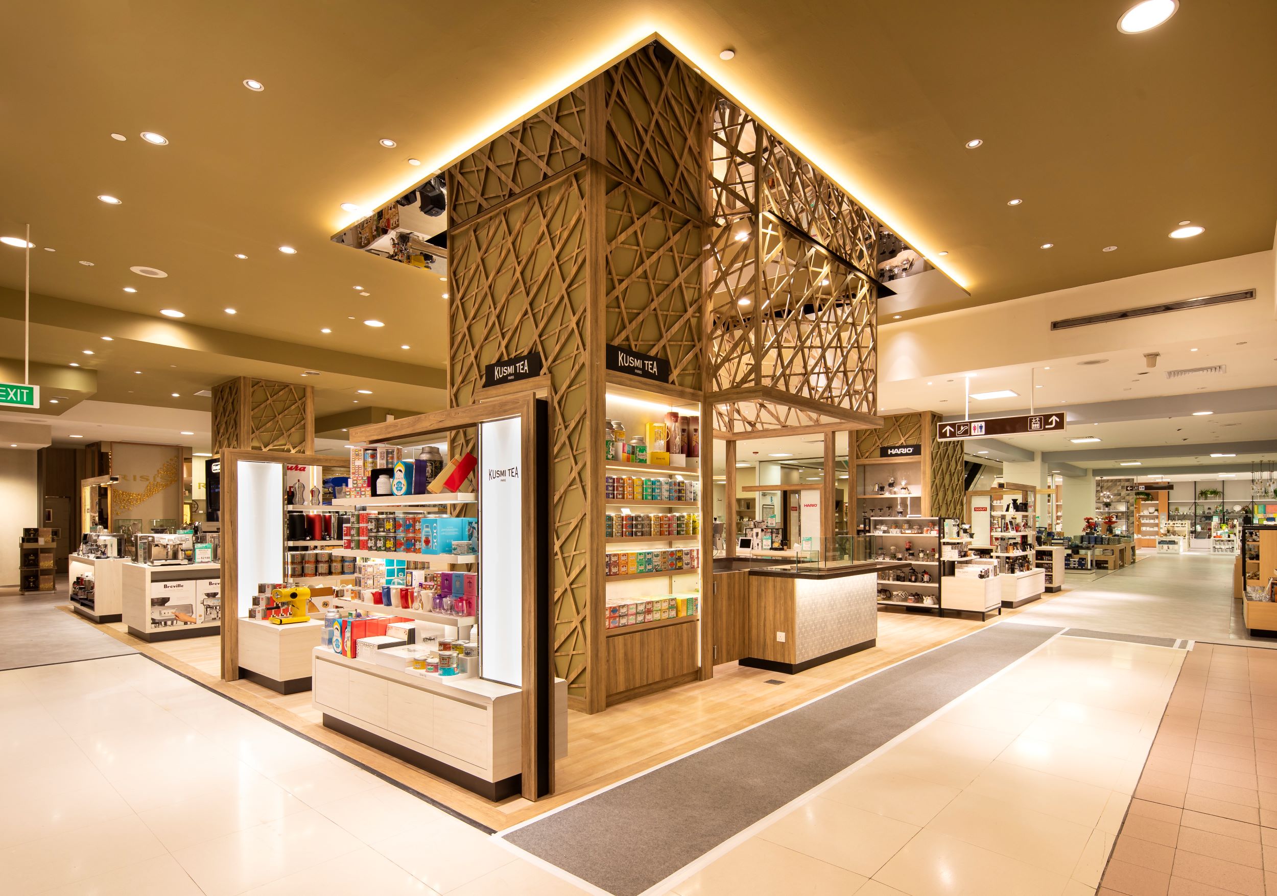 Commercial interior design project - Takashimaya Phase 5 -5
