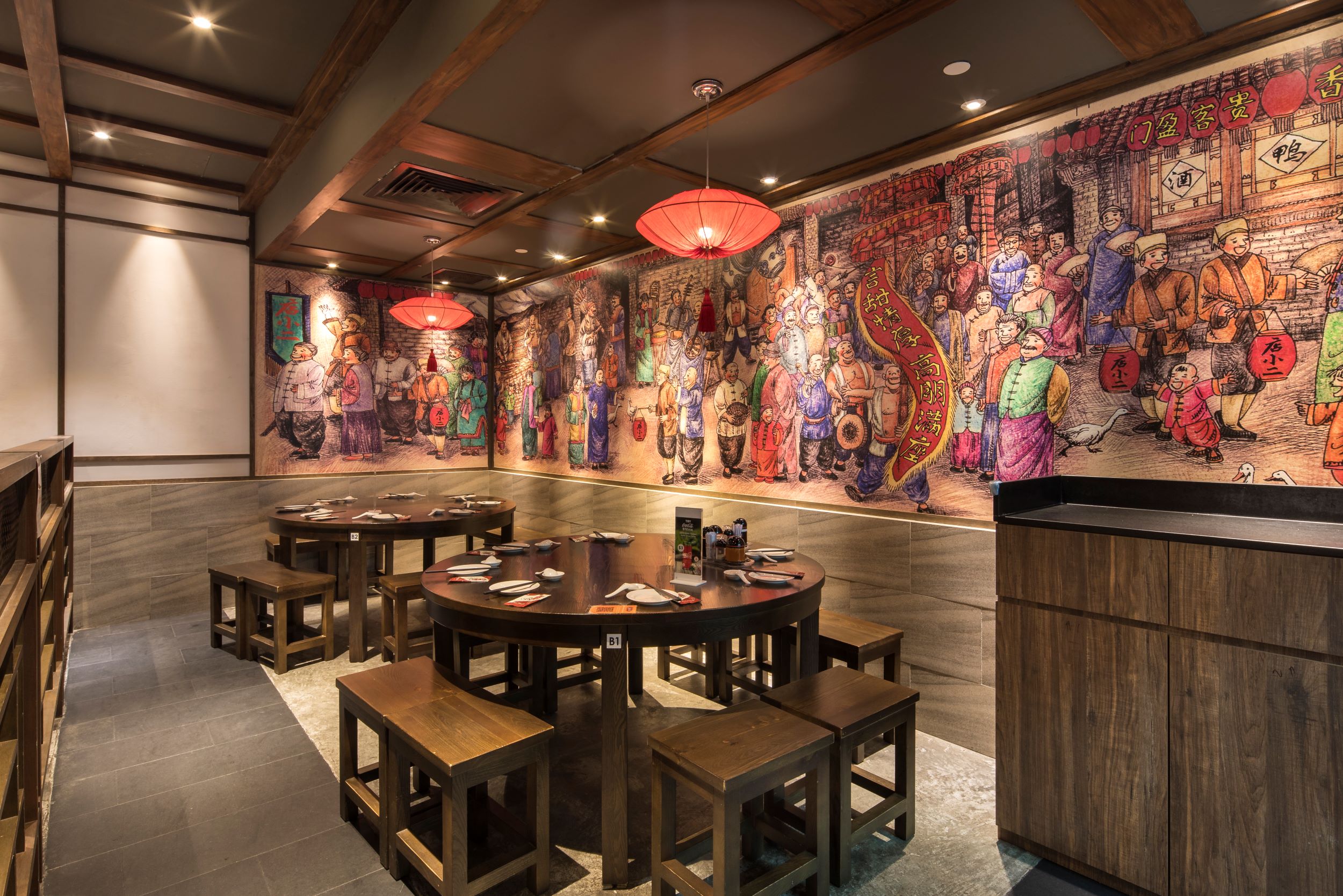 Restaurant interior design project – Dian Xiao Er –10