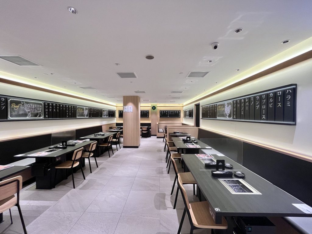 Restaurant interior design project - Yakiniku Shokudo -2